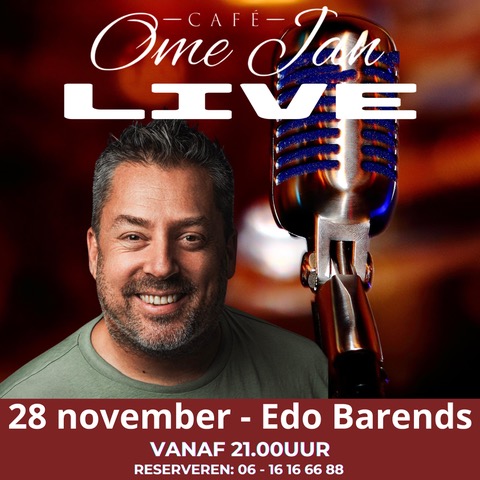 28 november – Edo Barends
