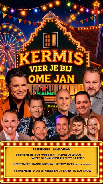 Kermis vier je bij Ome Jan